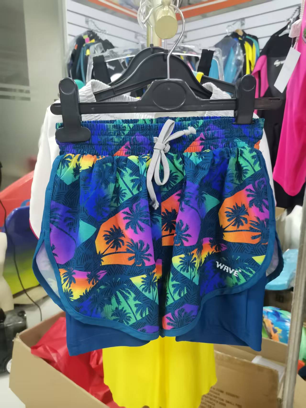 man swimming shorts